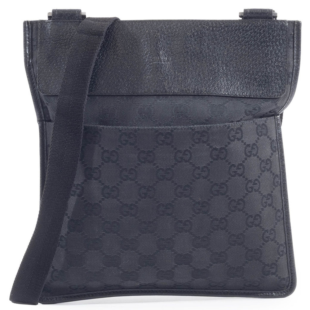 Gucci bag GG canvas shoulder black